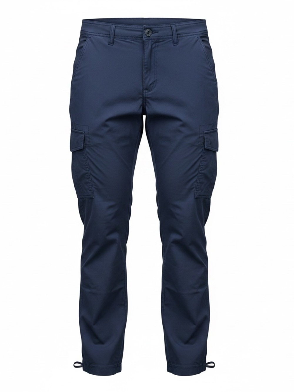 Women's Navy Cargo Jogger Pants with Utility Pockets